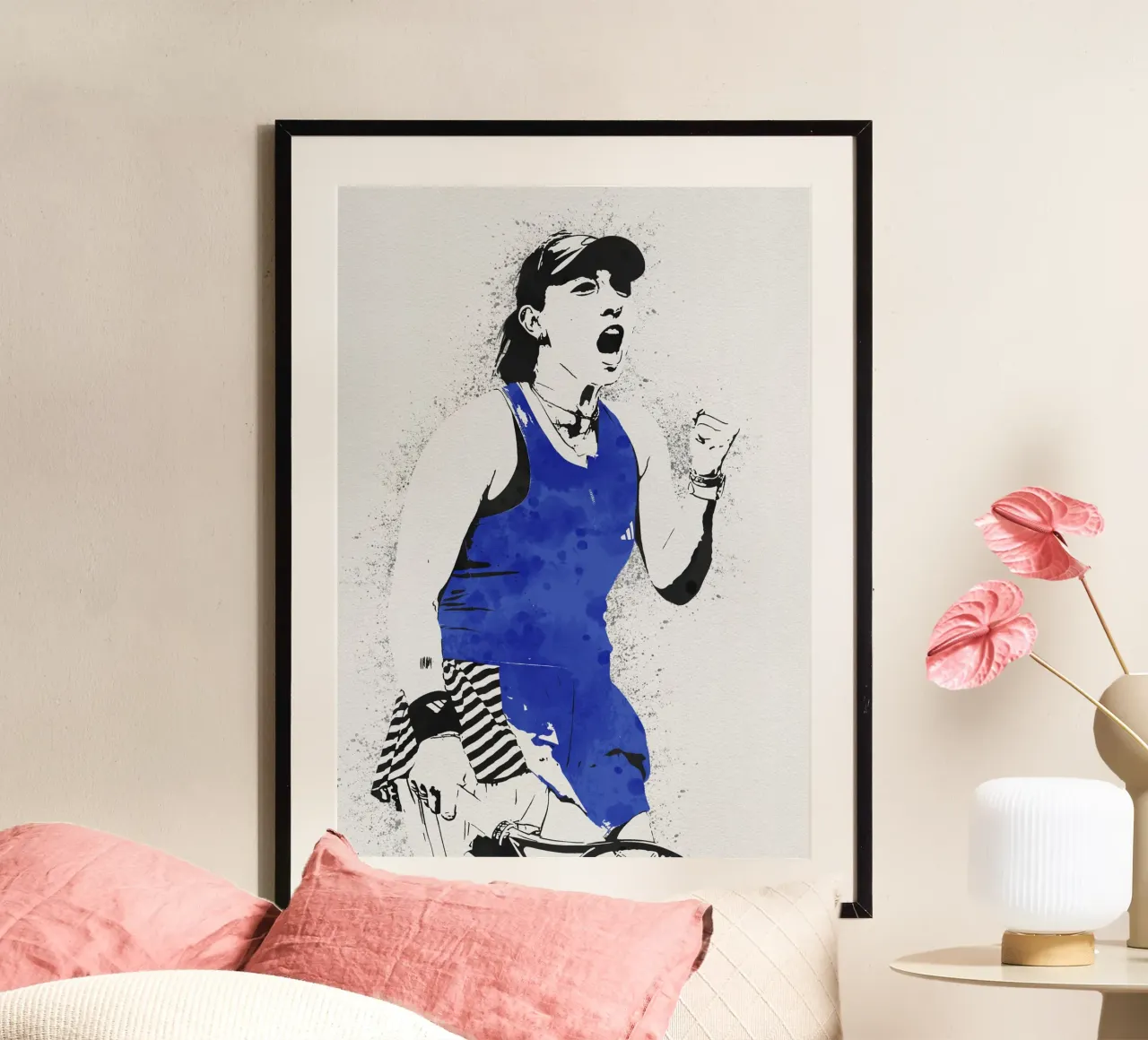 Jessica Pegula poster da tenten