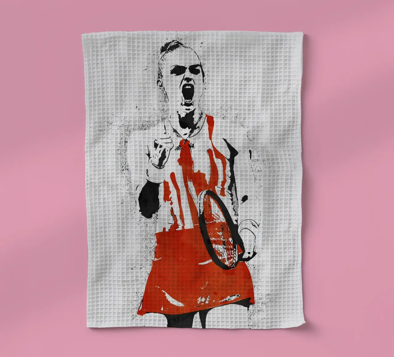 Maria Sakkari canovaccio da cucina da tenten
