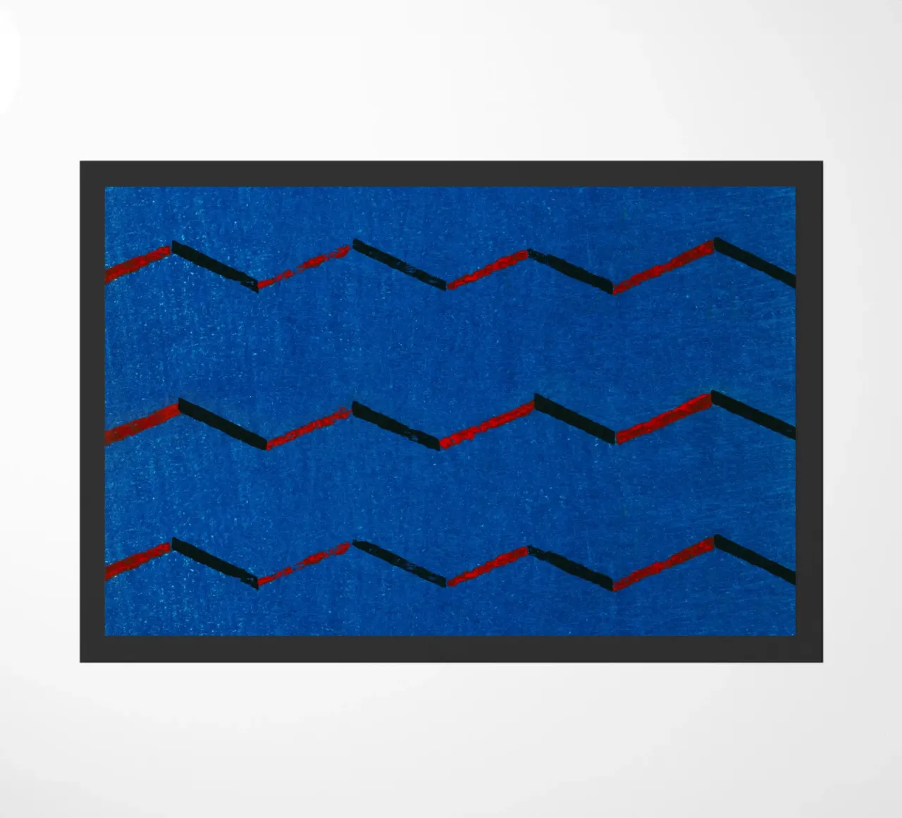 Vintage woodblock print of Japanese textile. zerbino da vintageshop