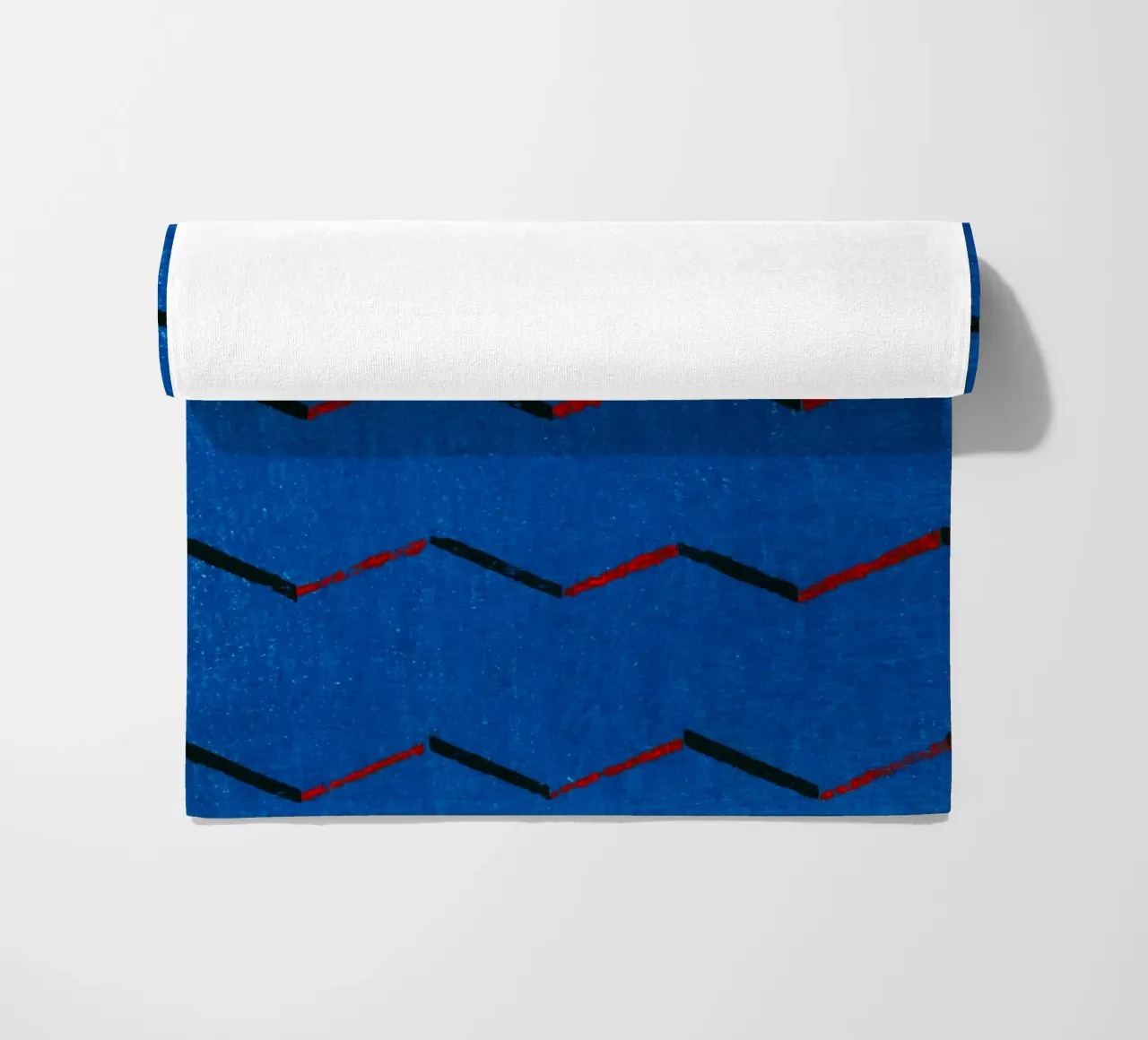 Vintage woodblock print of Japanese textile. telo mare da vintageshop