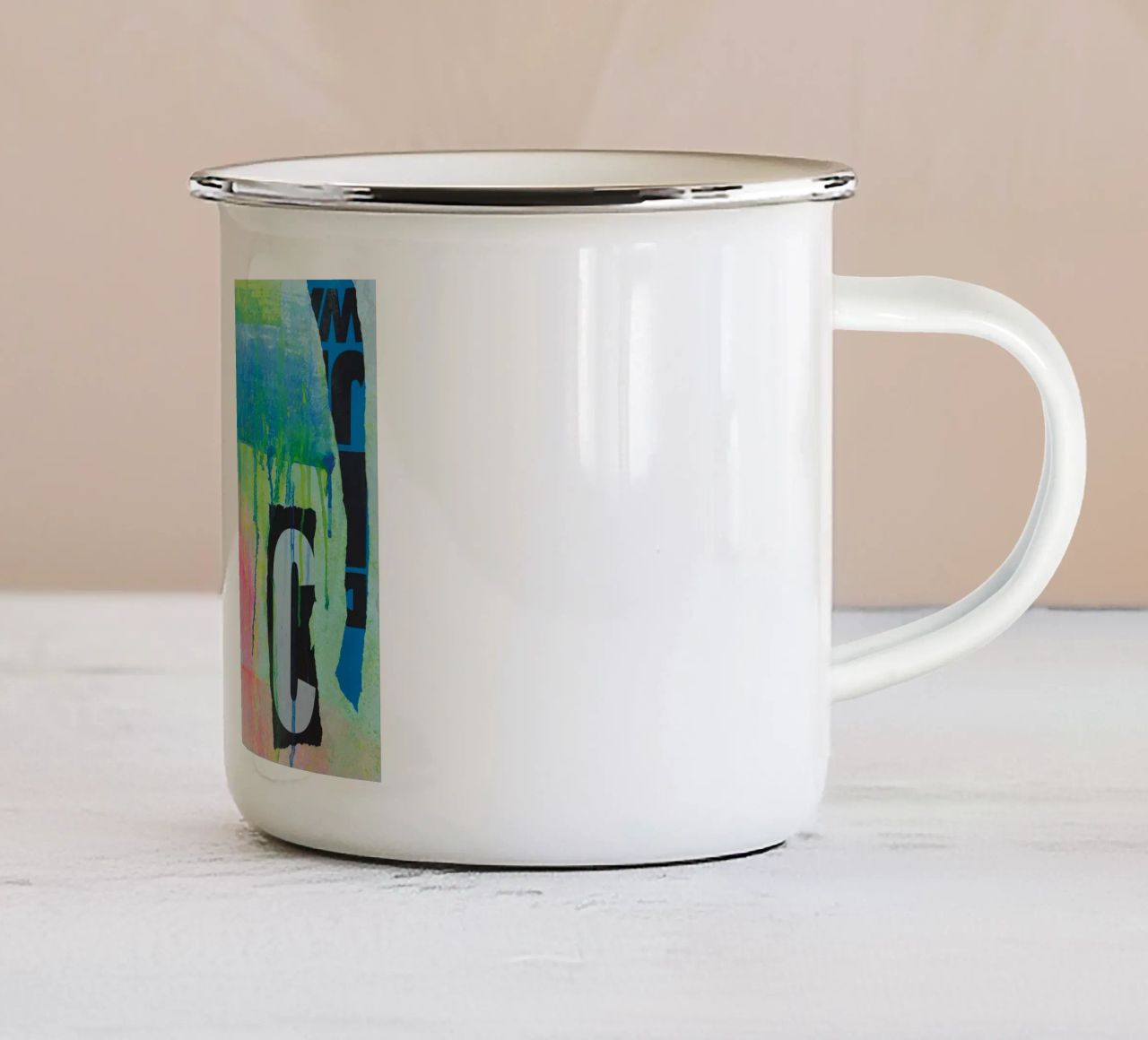 Shifting Colours No2 tazza in smalto da PeHa - ART
