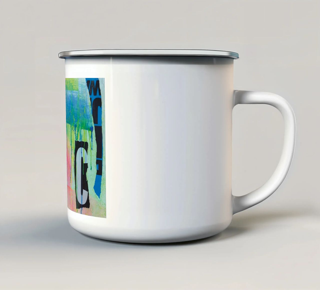 Shifting Colours No2 tazza in smalto da PeHa - ART