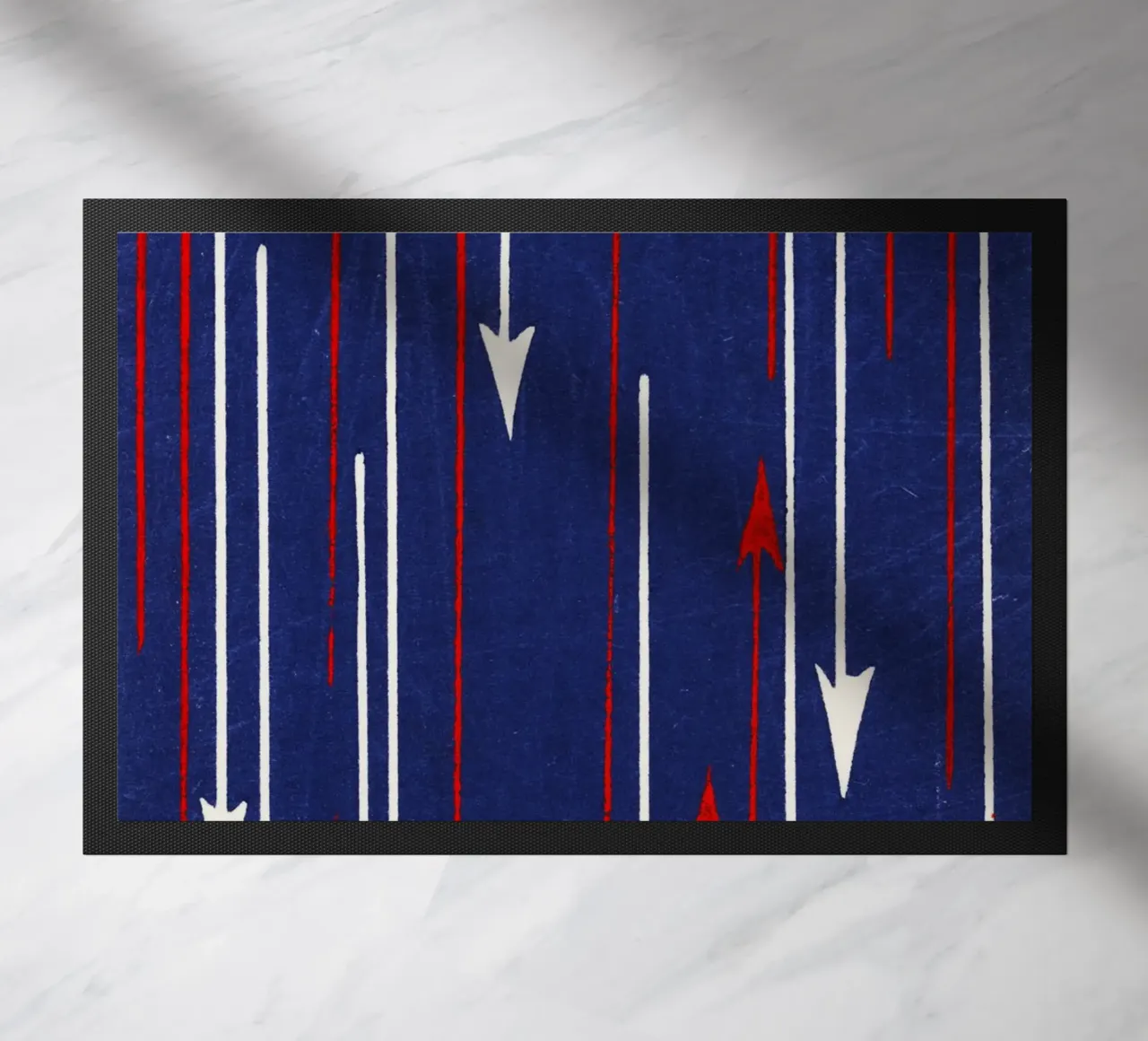 Vintage woodblock arrows zerbino da vintageshop