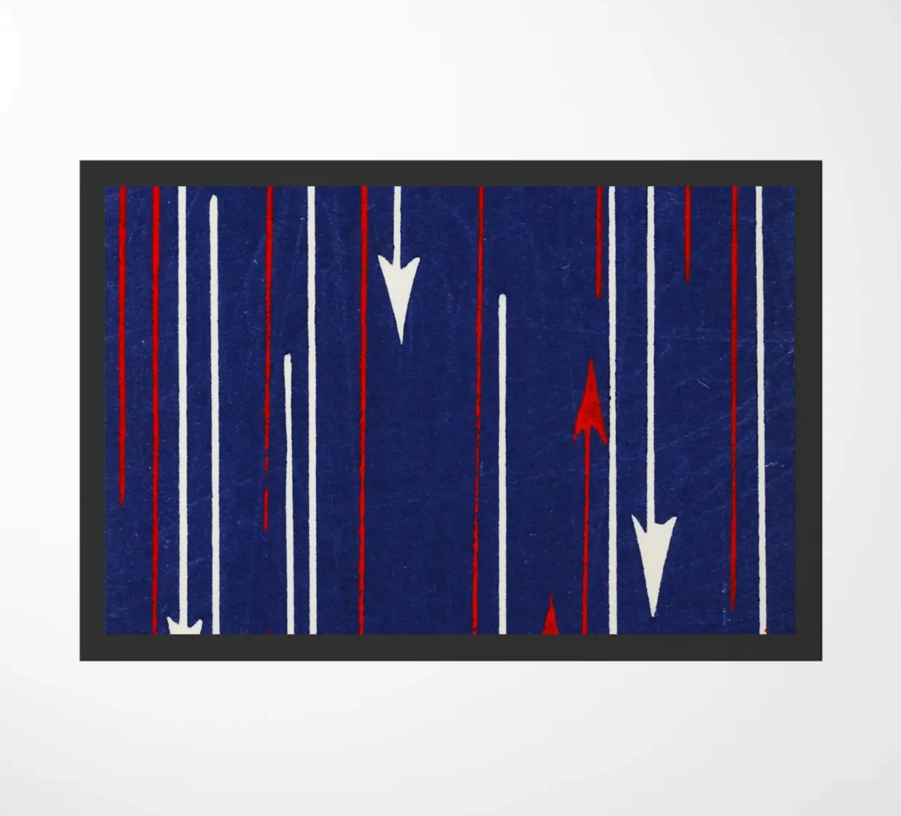 Vintage woodblock arrows zerbino da vintageshop