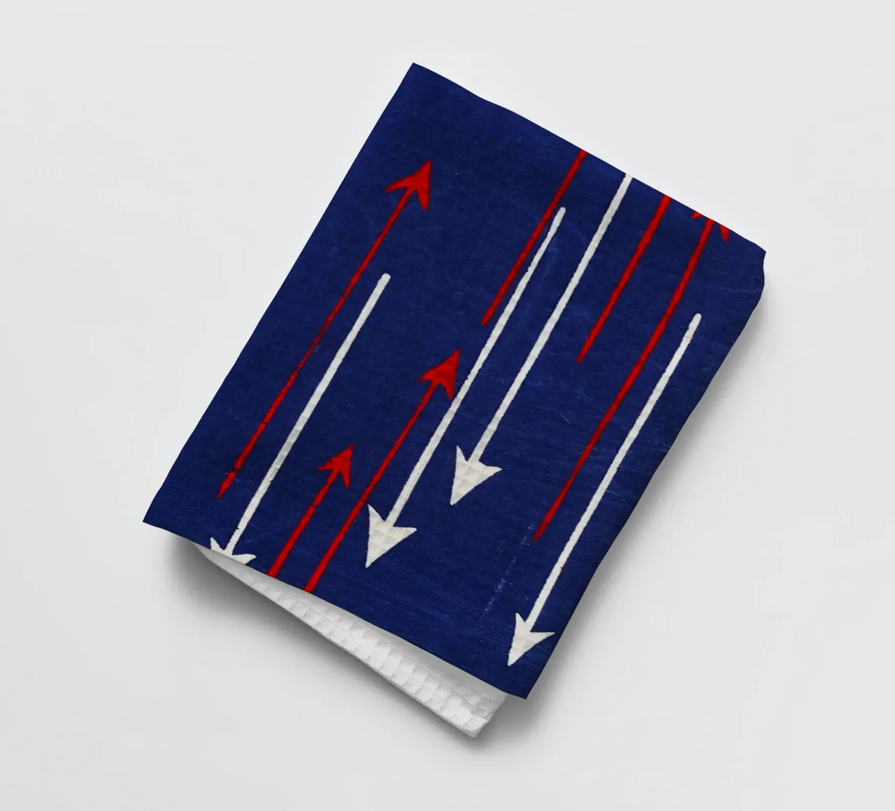 Vintage woodblock arrows canovaccio da cucina da vintageshop