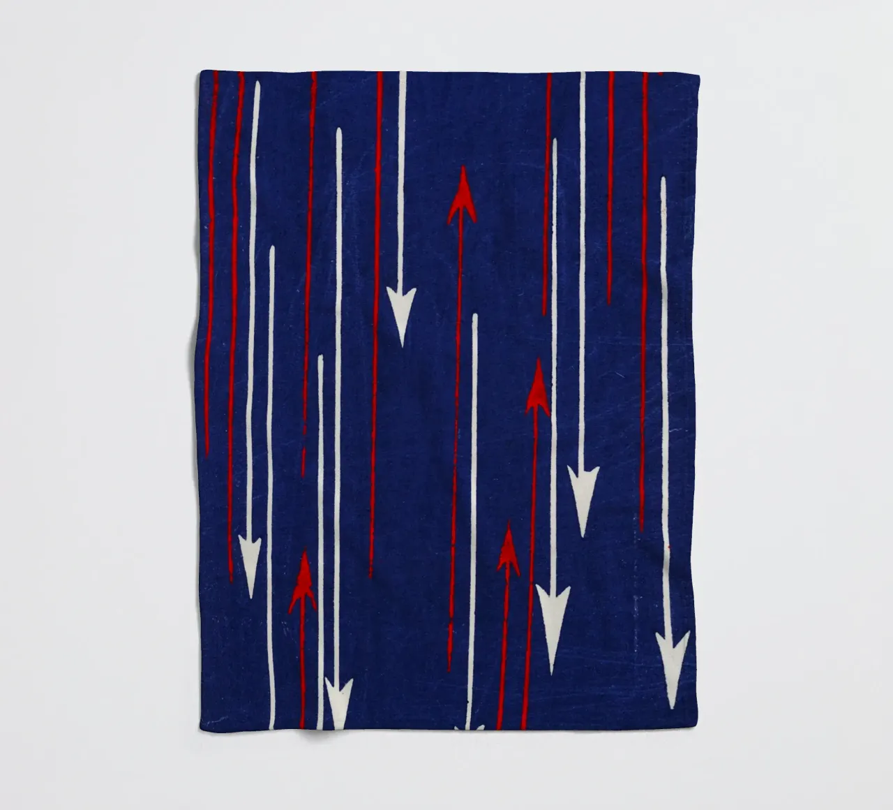Vintage woodblock arrows coperta in pile da vintageshop