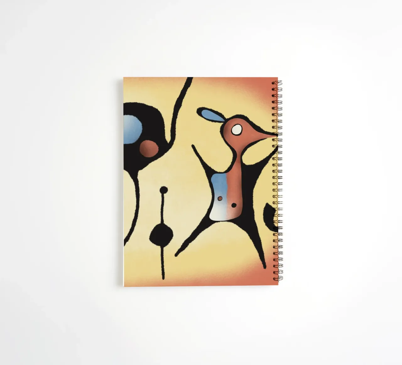 Flying squirrel spiral notebook by Little Dean
