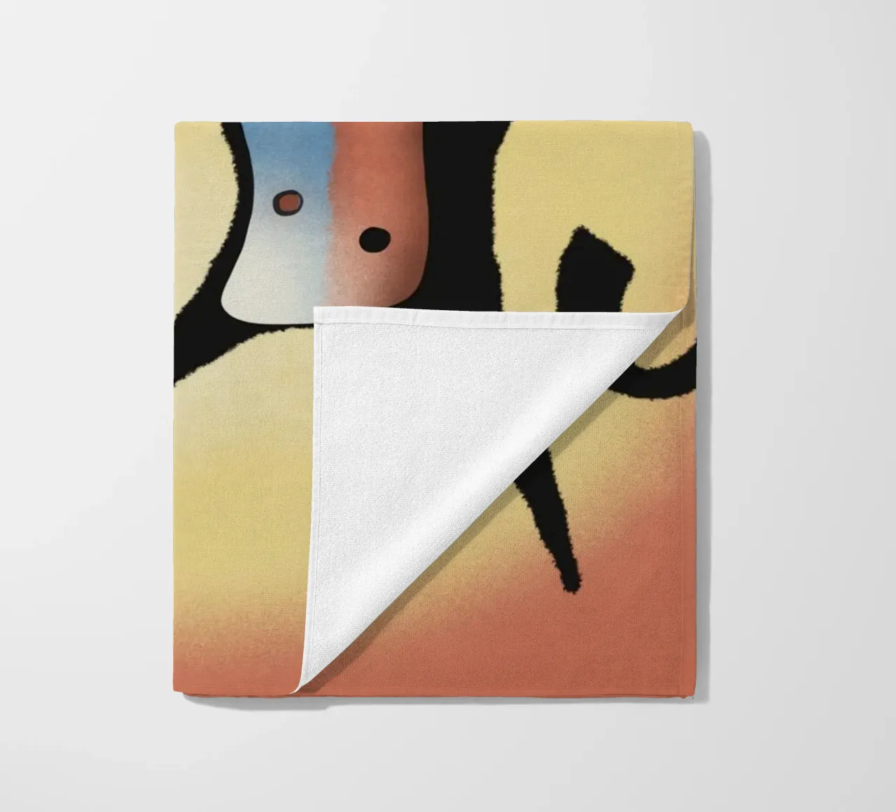 Flying squirrel beach towel by Little Dean