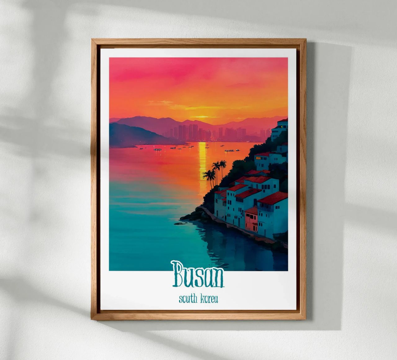 Manifesto di Busan, Corea del Sud alluminio dibond da Frame the World