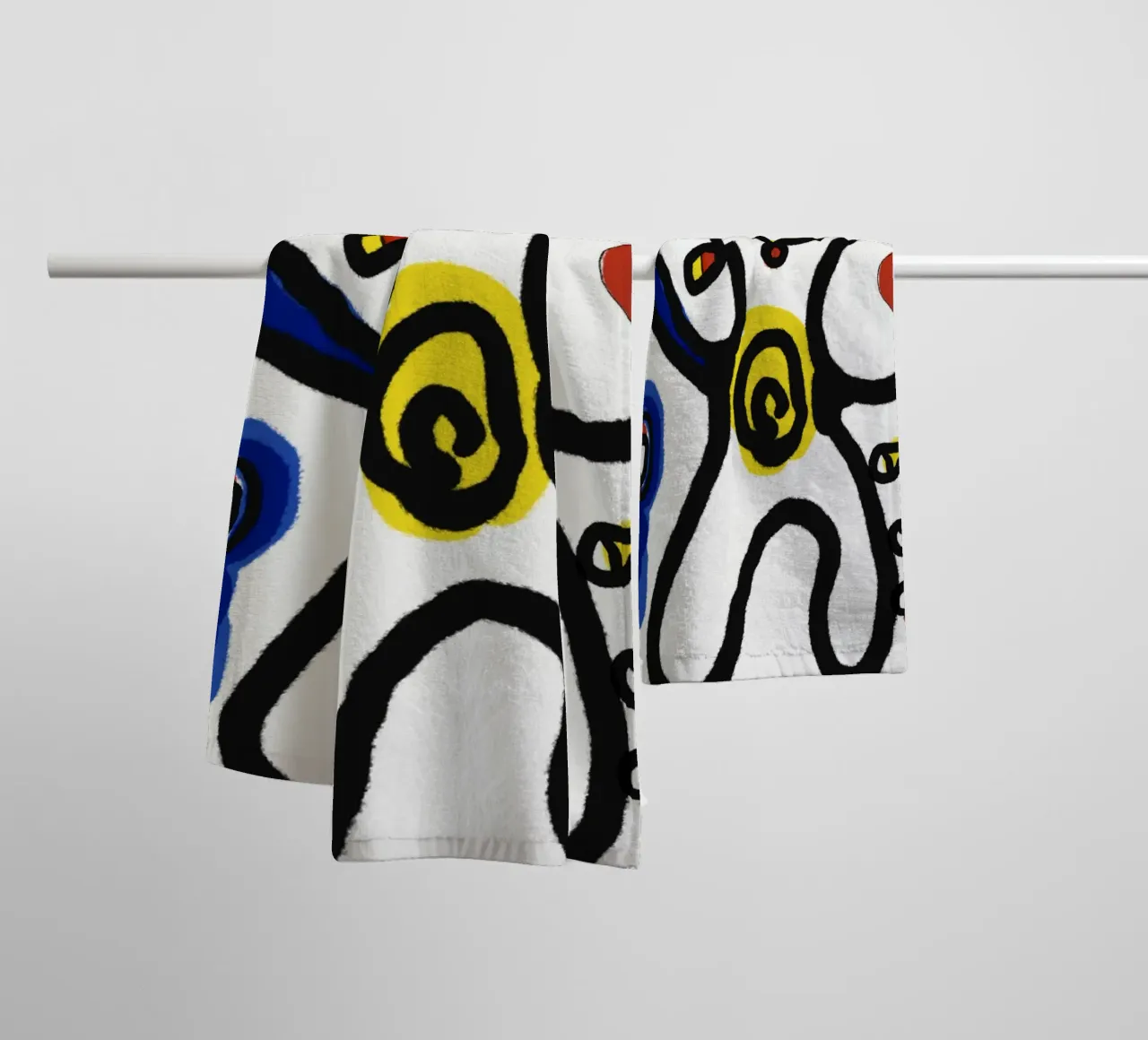 Cyclops reimagination towel by Little Dean
