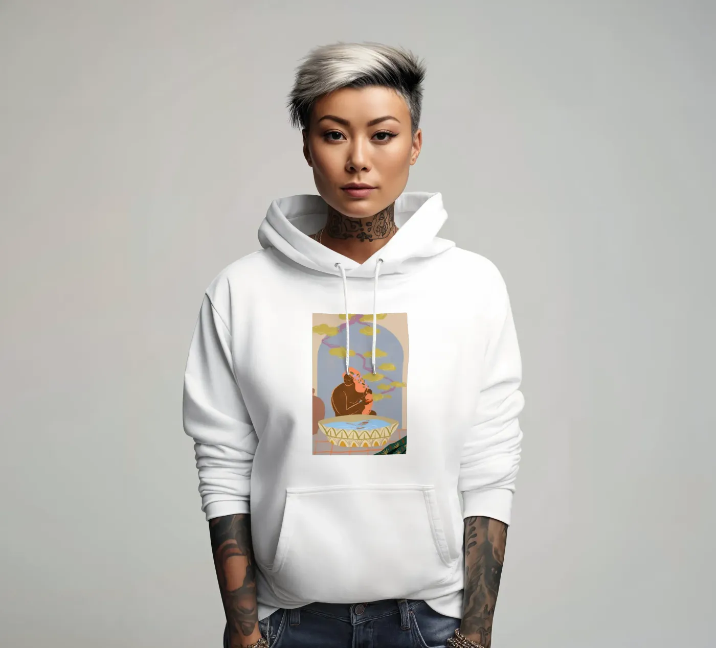 Reflection hoodie van Arty Guava