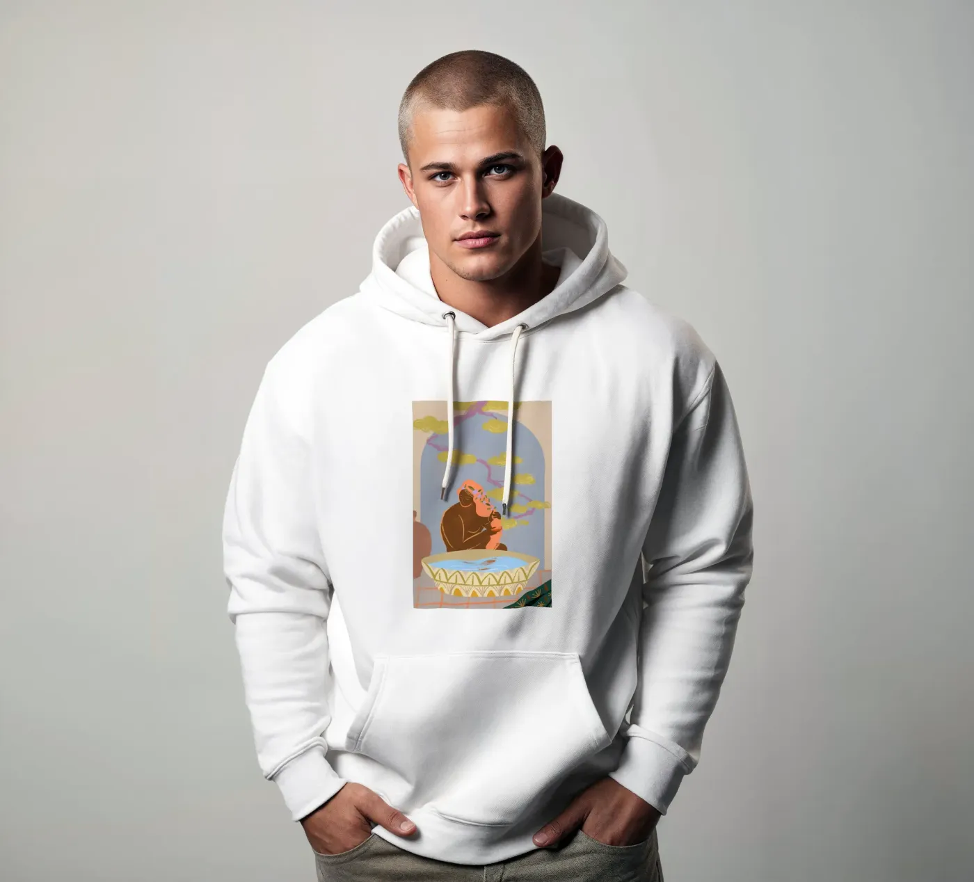 Reflection hoodie van Arty Guava
