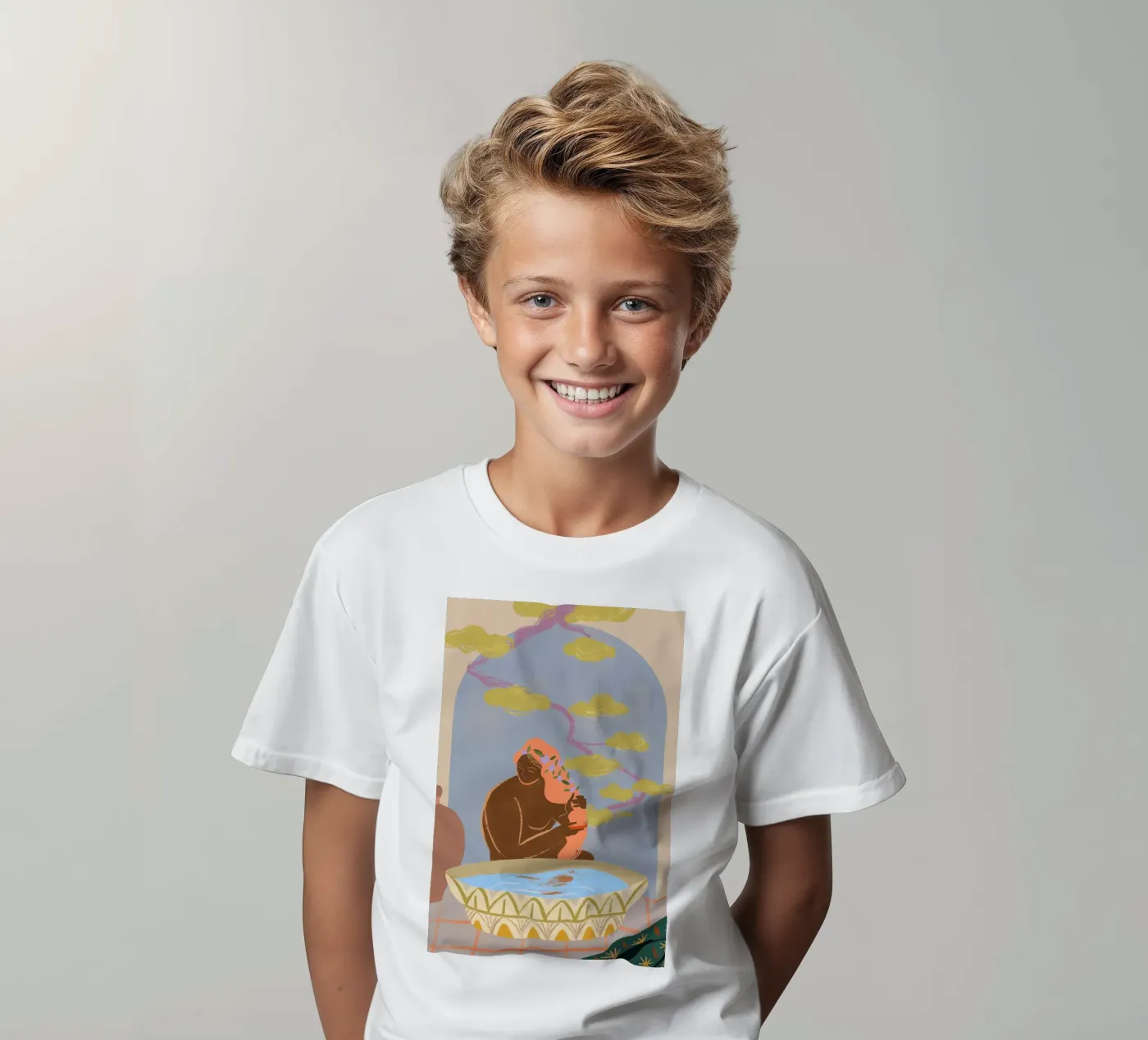 Reflection Kinder T-Shirt von Arty Guava