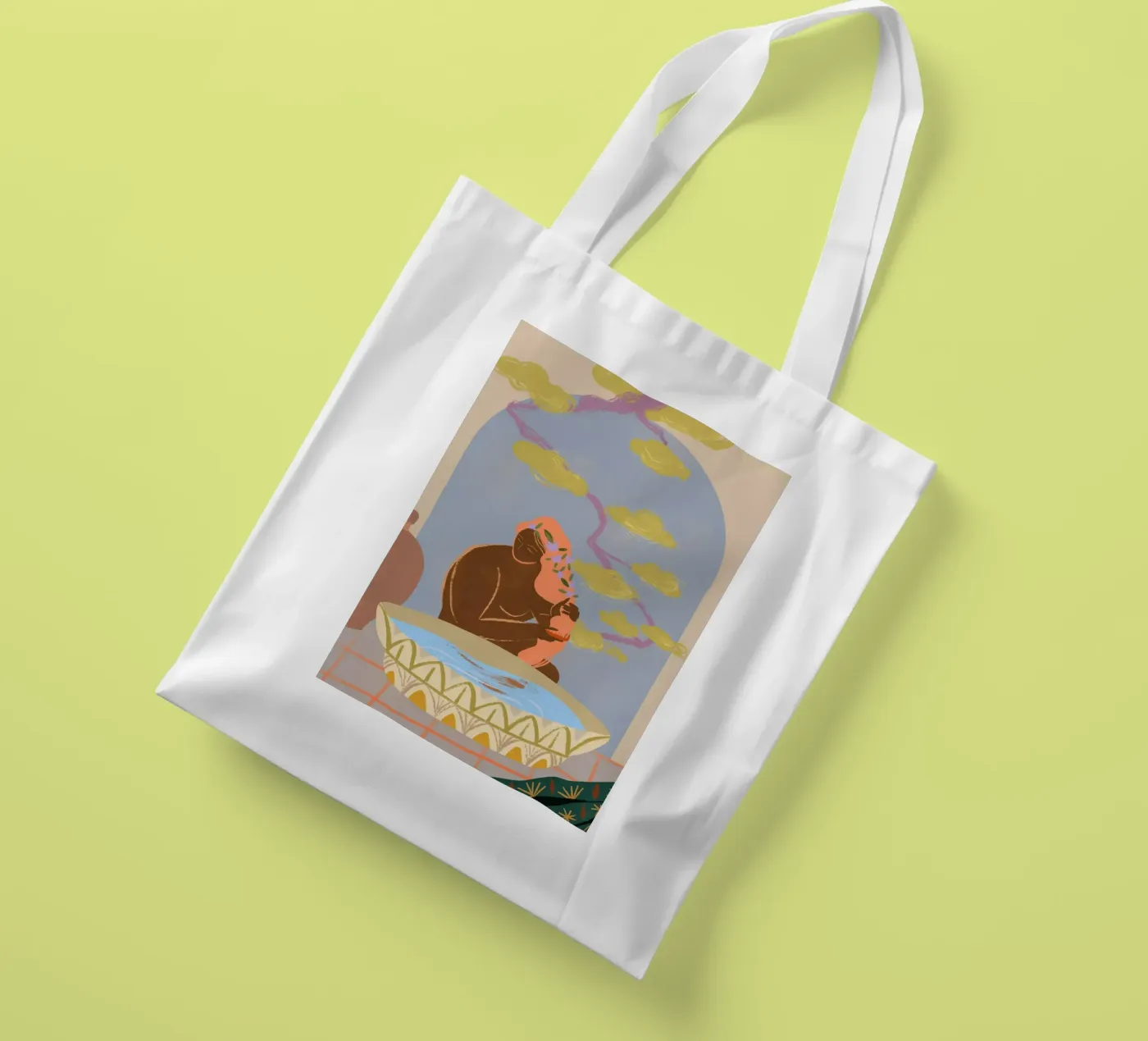 Reflection tote bag by Arty Guava