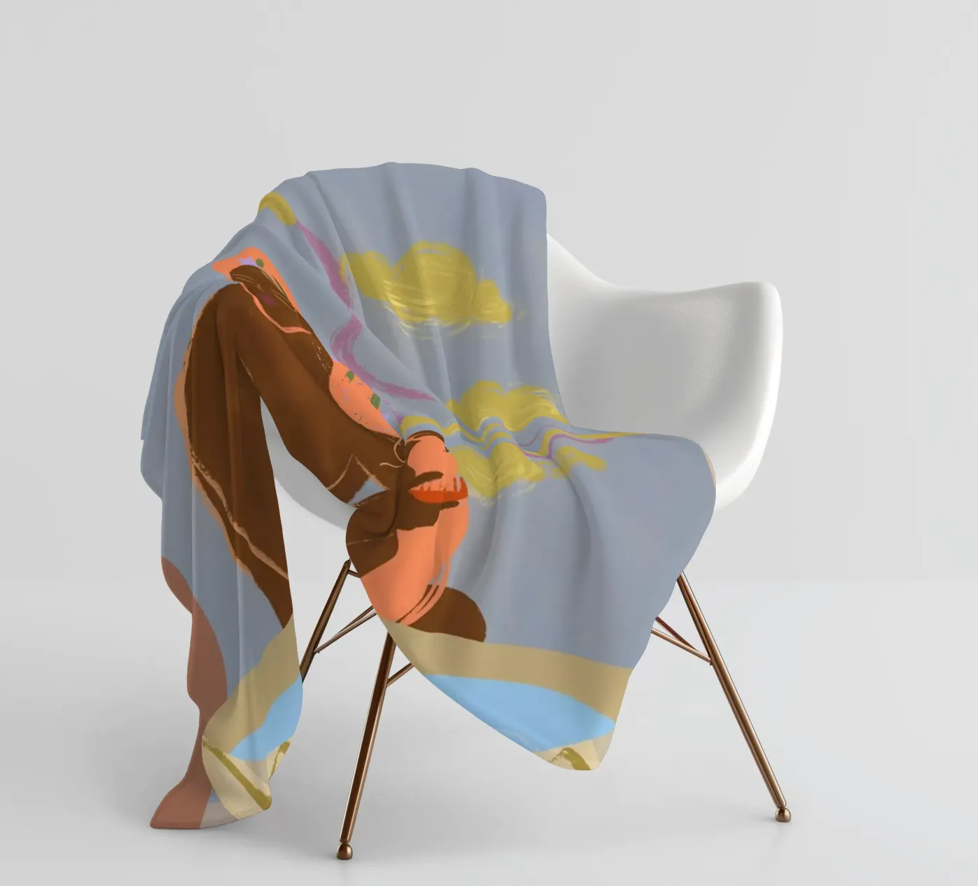 Reflection Fleecedecke von Arty Guava