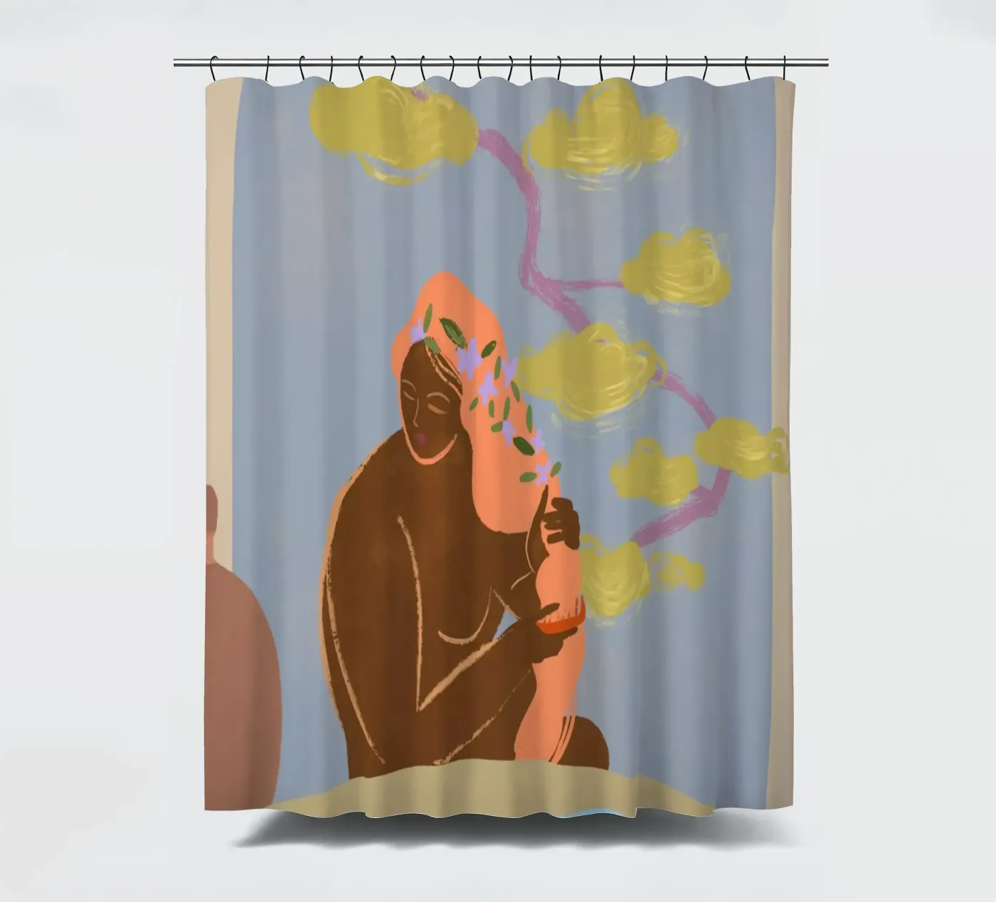 Reflection Duschvorhang von Arty Guava