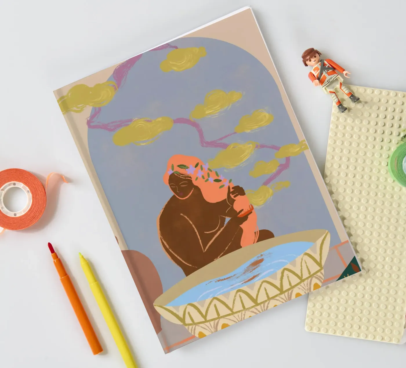 Reflection carnet de notes de Arty Guava