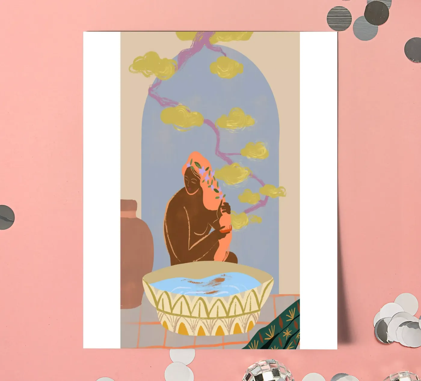 Reflection sticker sheet by Arty Guava