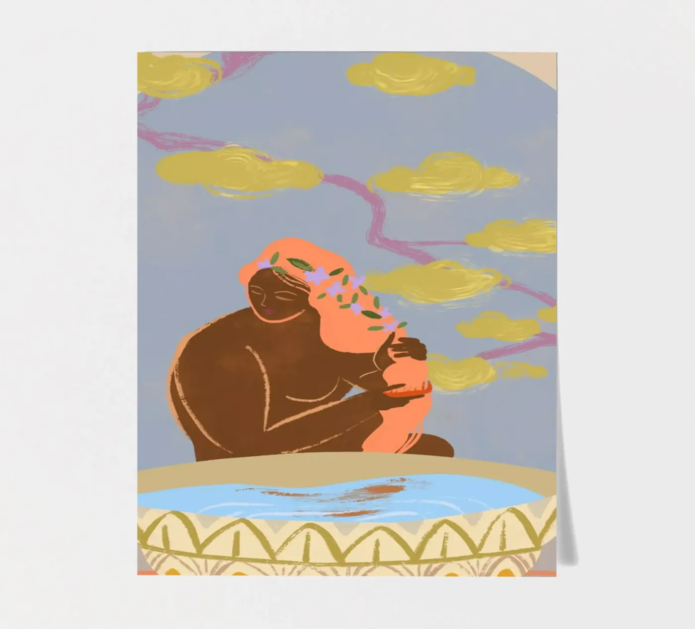 Reflection stickervel van Arty Guava