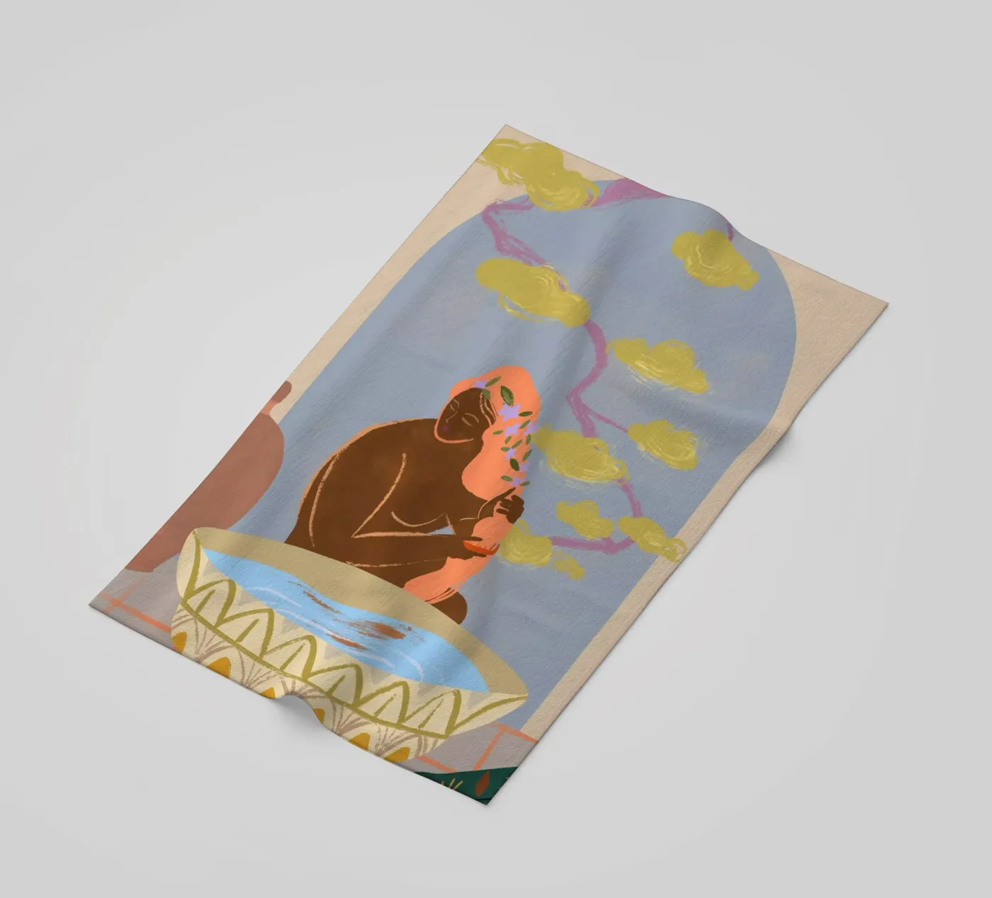 Reflection strandhanddoek van Arty Guava