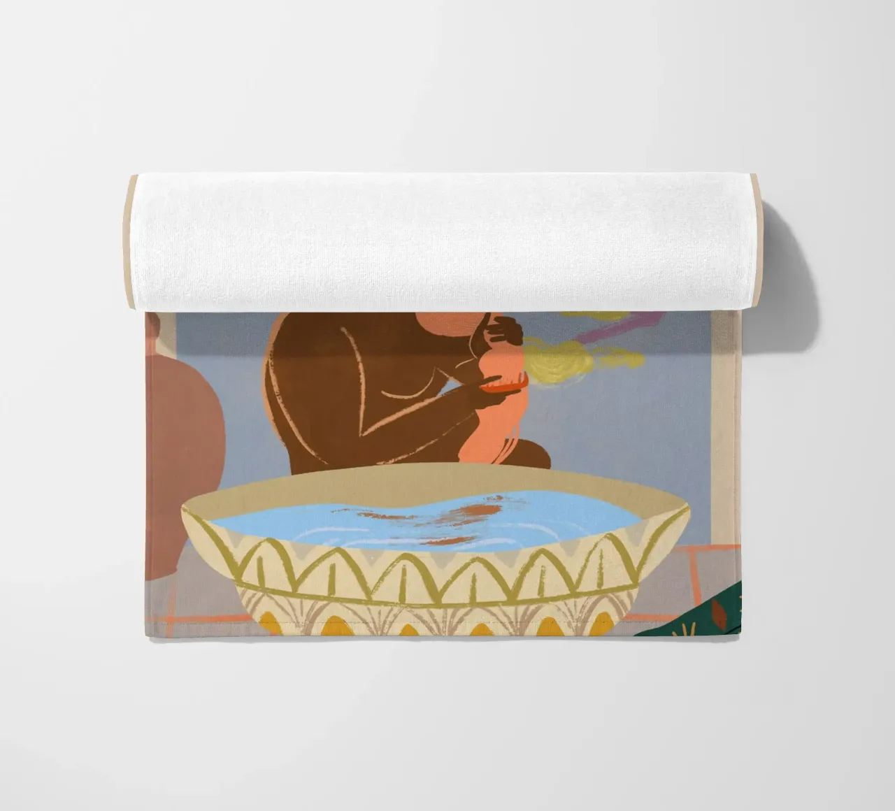 Reflection Strandtuch von Arty Guava