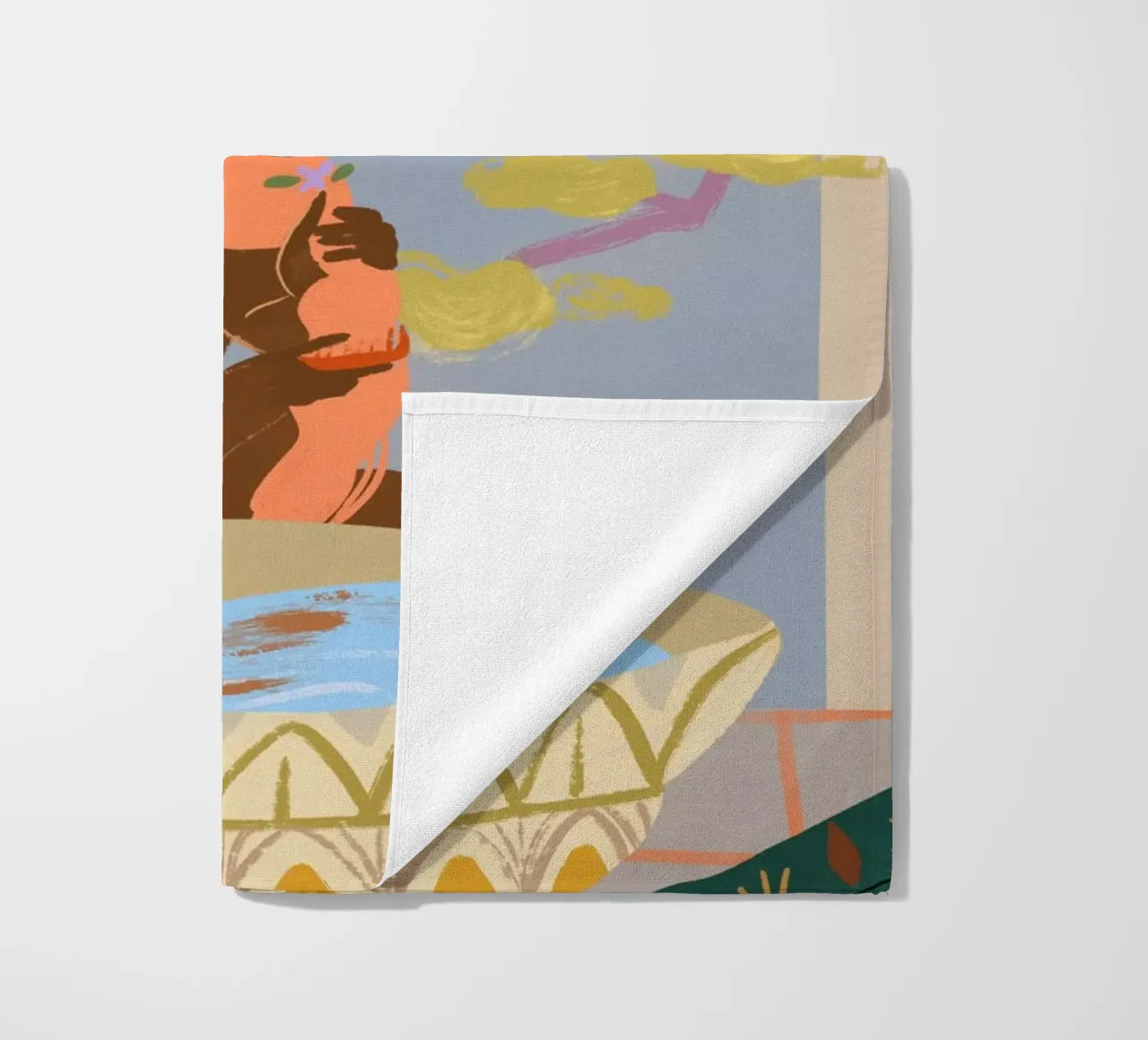 Reflection Strandtuch von Arty Guava