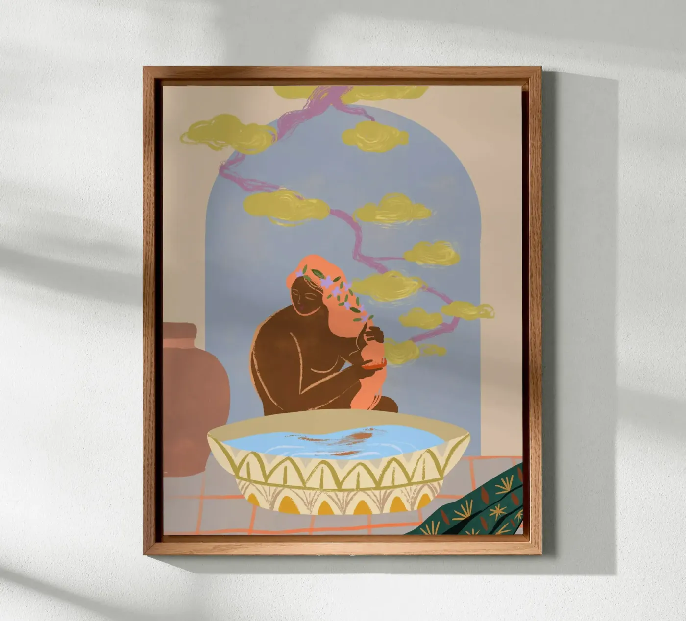 Reflection forex-plaat van Arty Guava