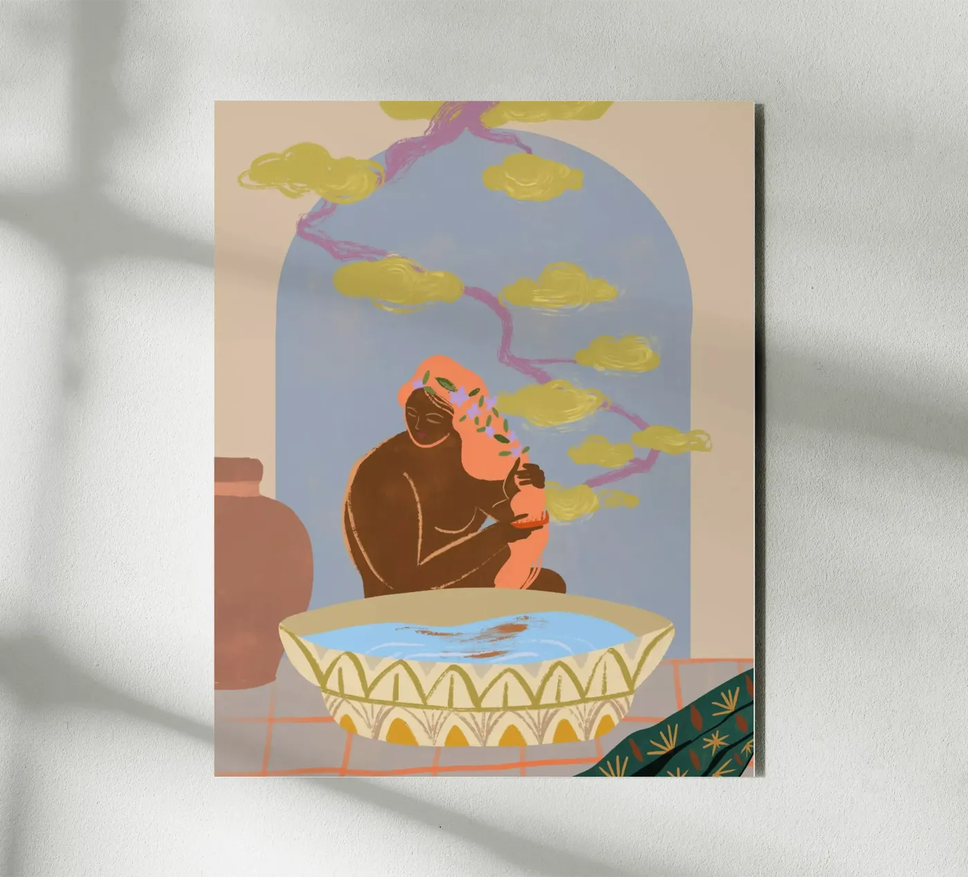 Reflection forex-plaat van Arty Guava