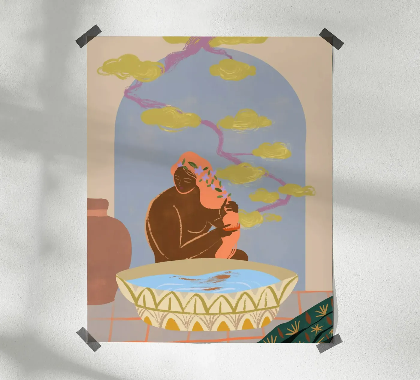 Reflection poster van Arty Guava