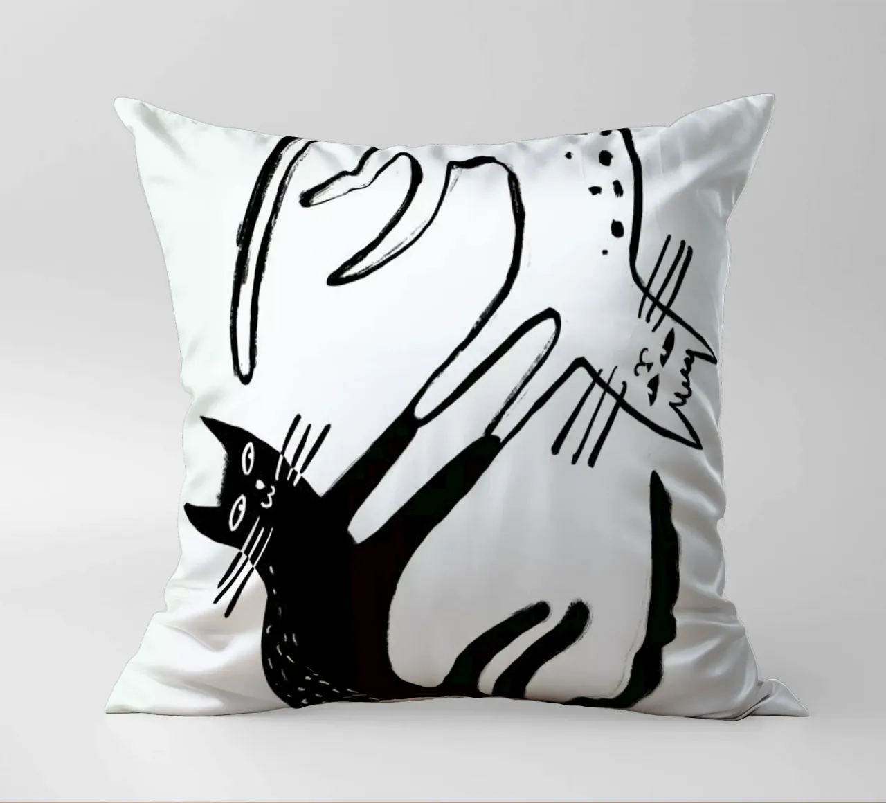 Kitten Around cuscino da Graphite