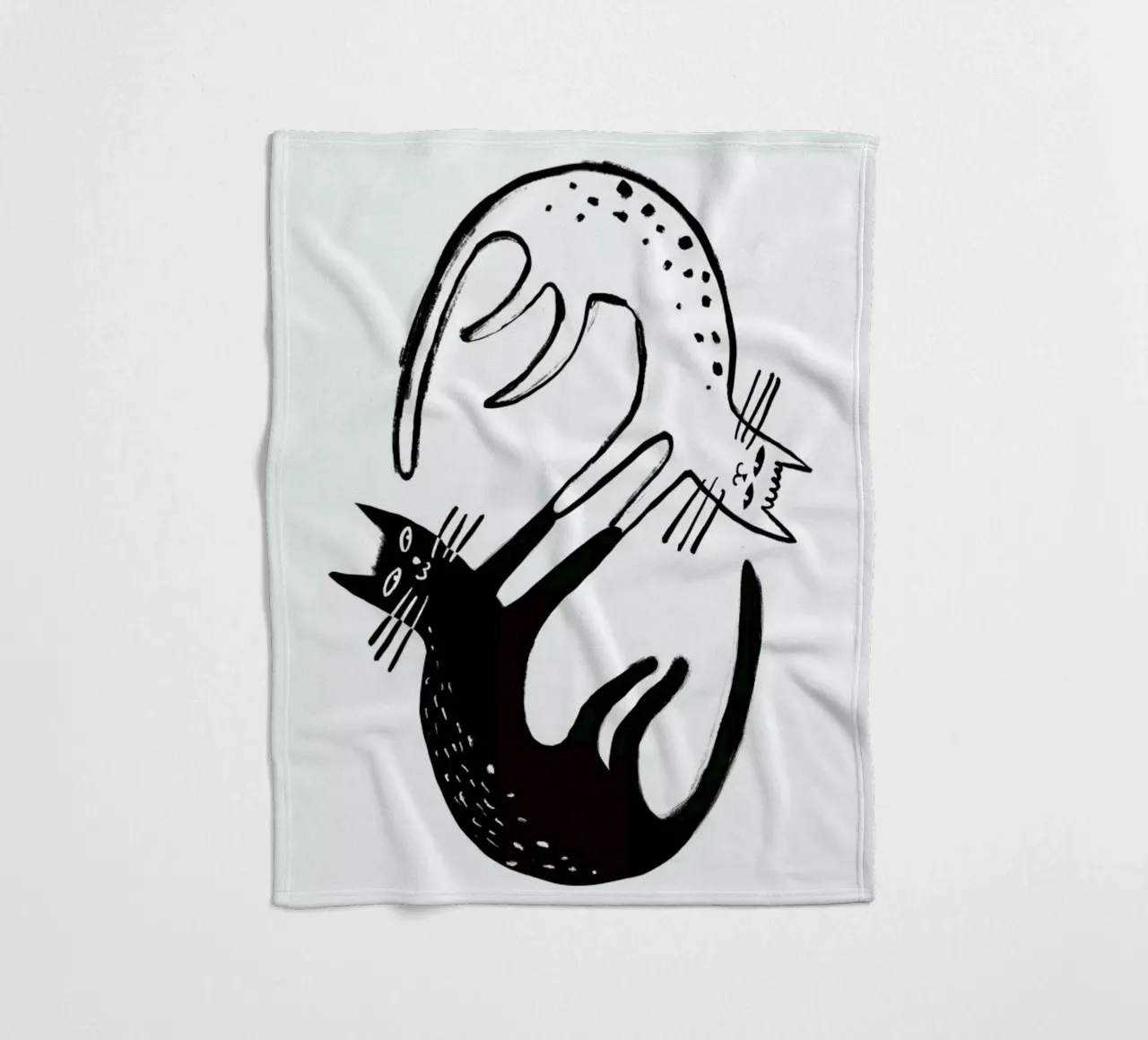 Kitten Around coperta in pile da Graphite
