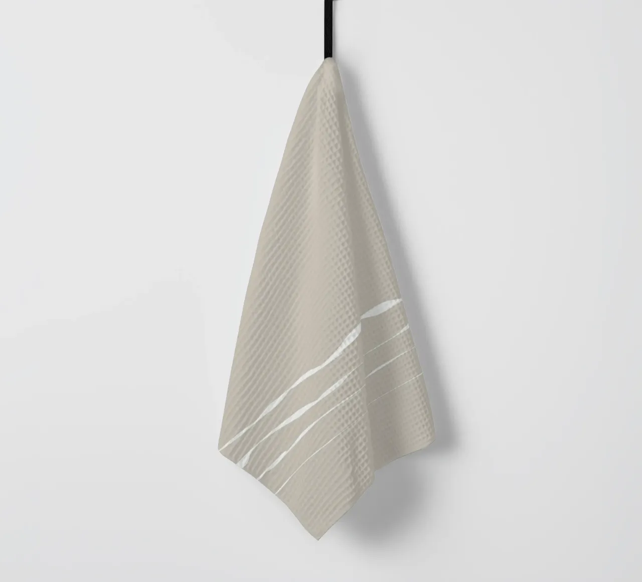Japanese minimalist artwork with white lines canovaccio da cucina da Imaginative