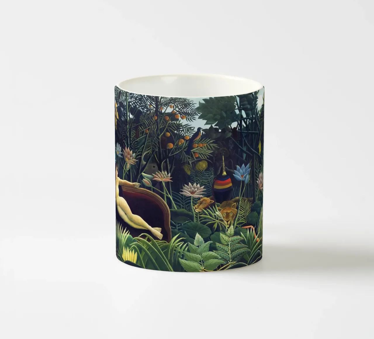 Il sogno di Henri Rousseau tazza in ceramica da Venus Art