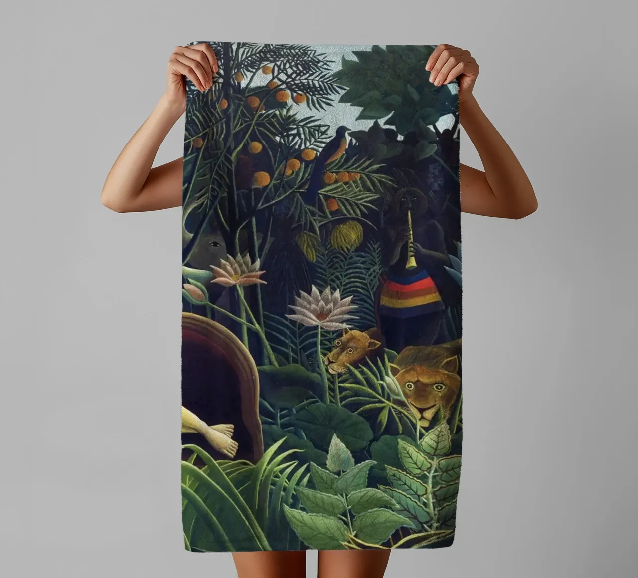 Der Traum von Henri Rousseau Handtuch von Venus Art