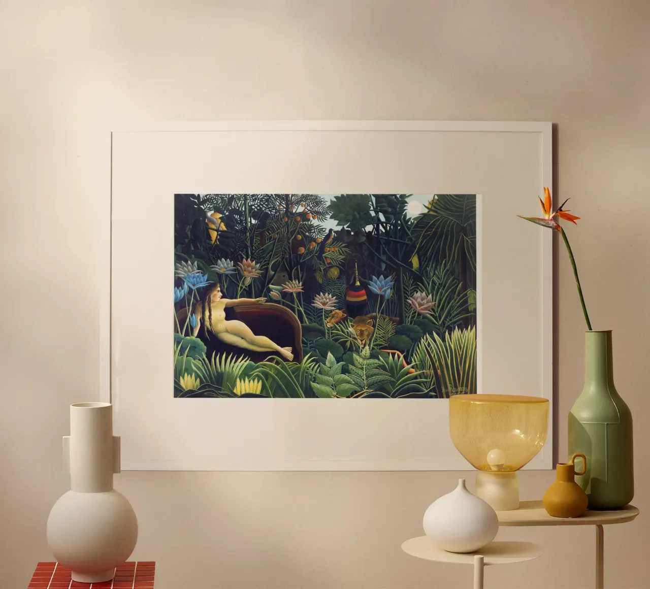 Der Traum von Henri Rousseau Hahnemühle von Venus Art