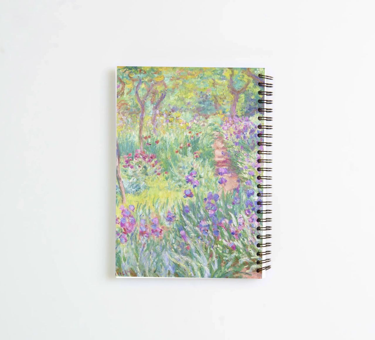 Der Garten des Künstlers in Giverny von Claude Monet Ringbuch von Venus Art