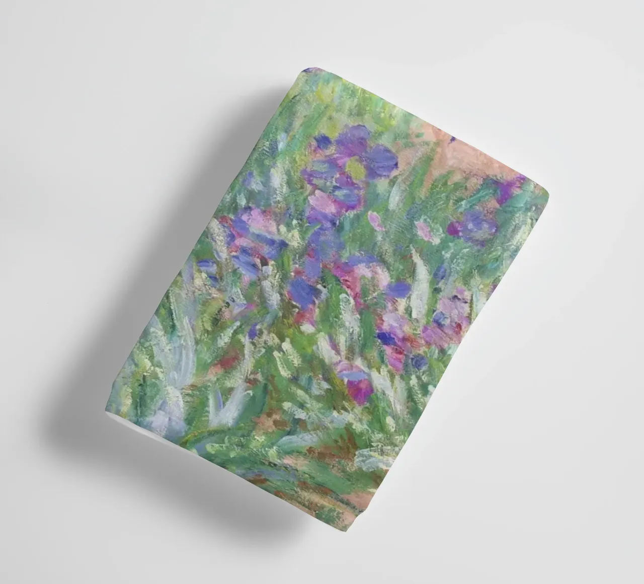 Il giardino dell'artista a Giverny di Claude Monet asciugamano da bagno da Venus Art