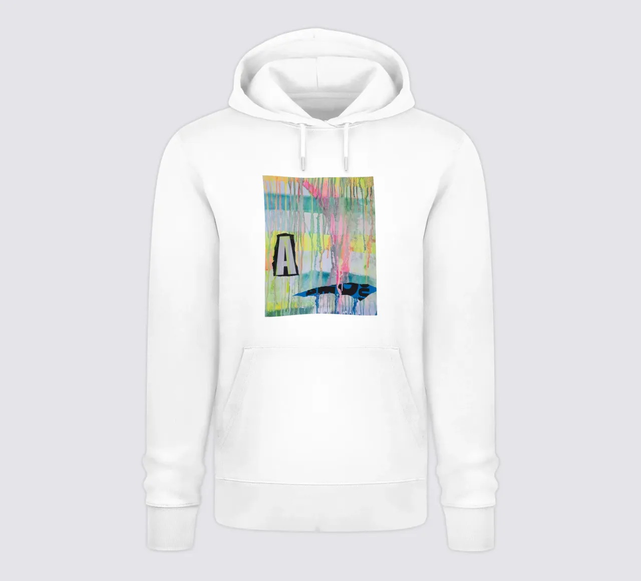 Shifting Colours No1 felpa con cappuccio da PeHa - ART