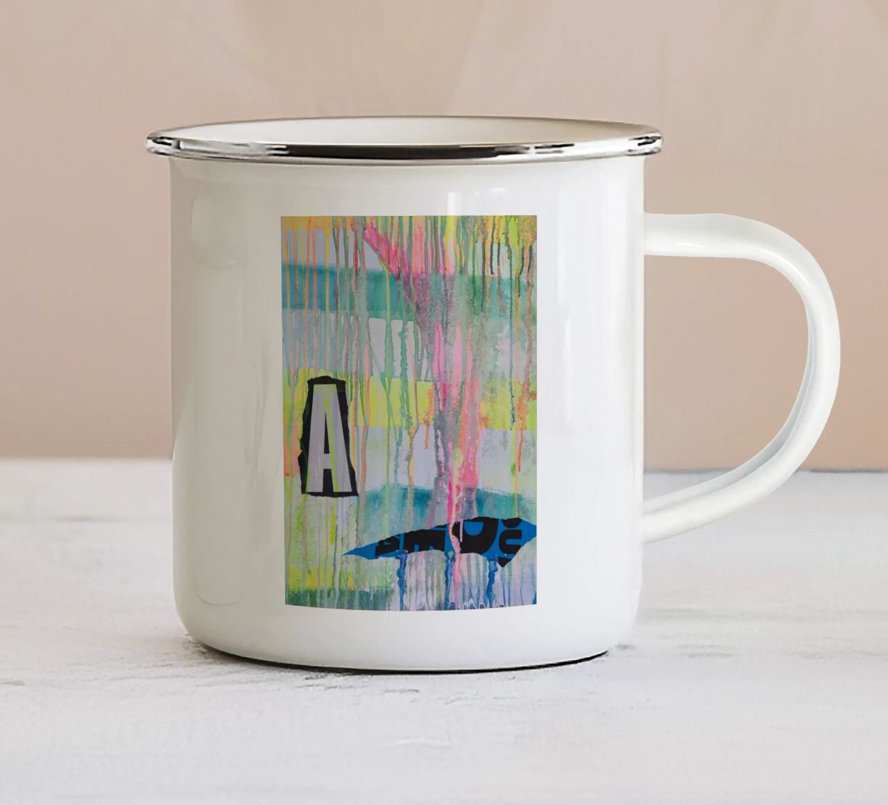 Shifting Colours No1 tazza in smalto da PeHa - ART