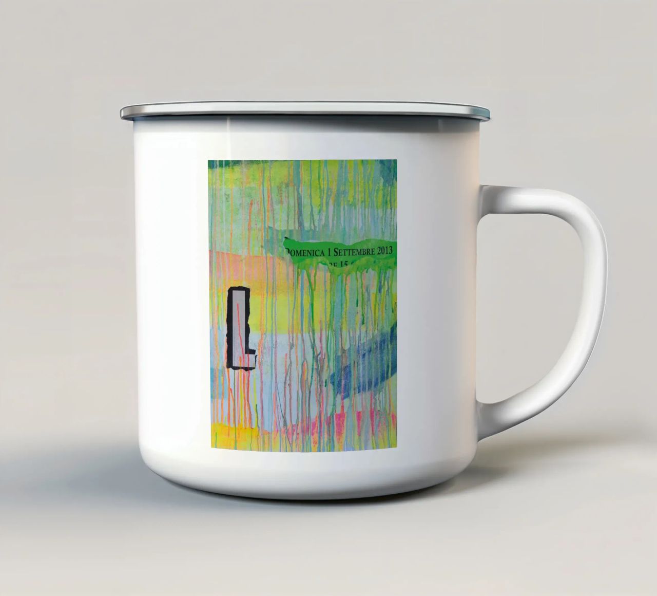 Shifting Colours No3 tazza in smalto da PeHa - ART