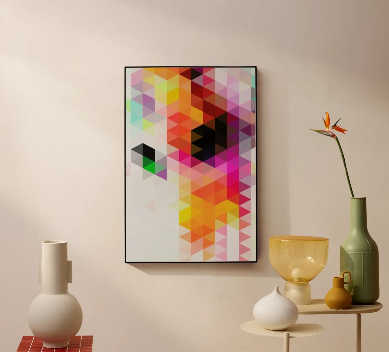 Rainfall1 acryl van Three Of The Possessed