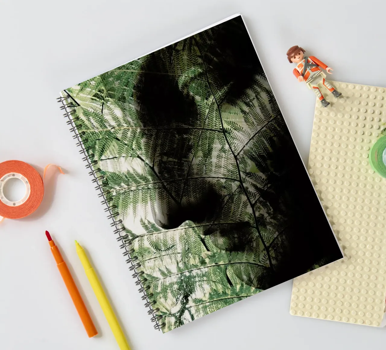 Forest Goddess spiral notebook by Angelo Cerantola