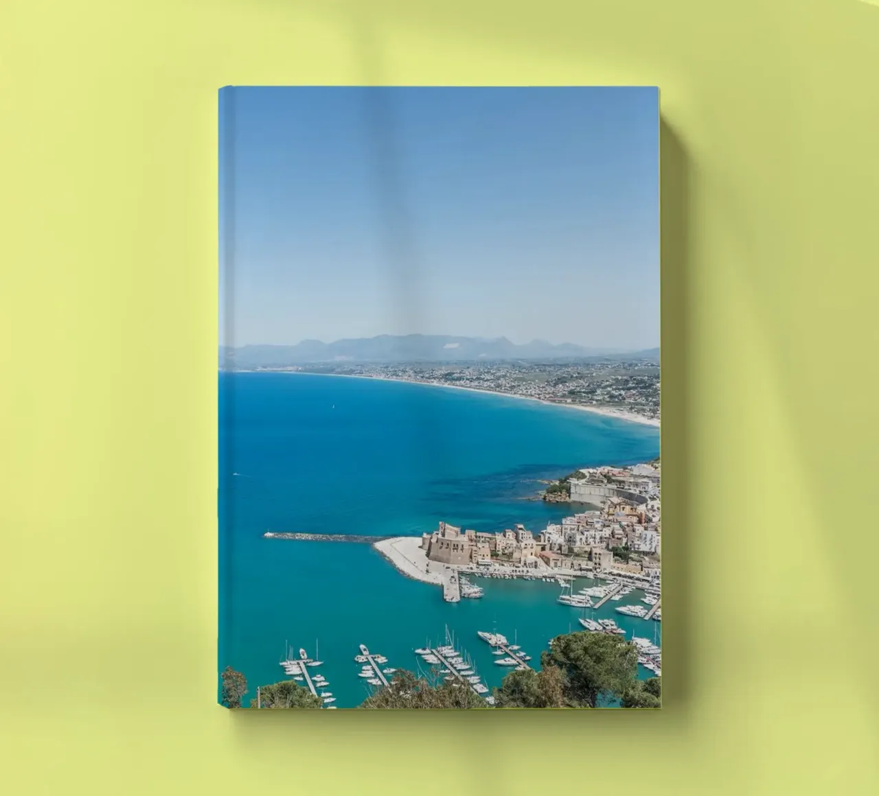 Coastline in Sicily notebook by photolovers