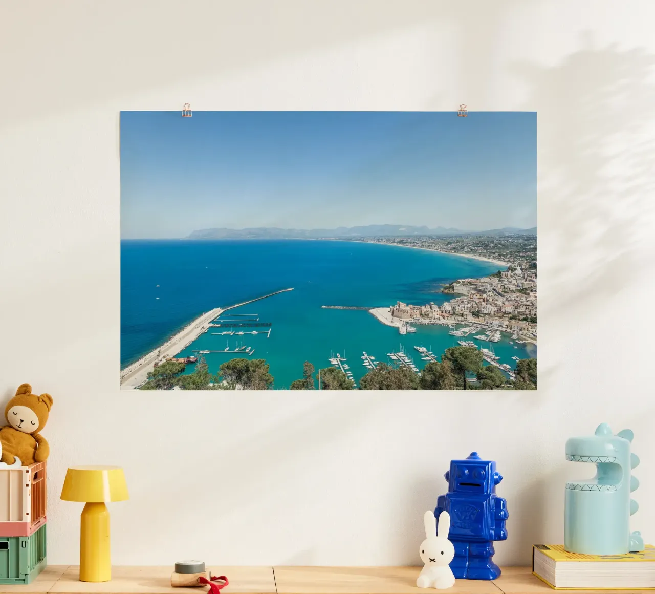 Coastline in Sicily carta hahnemühle da photolovers