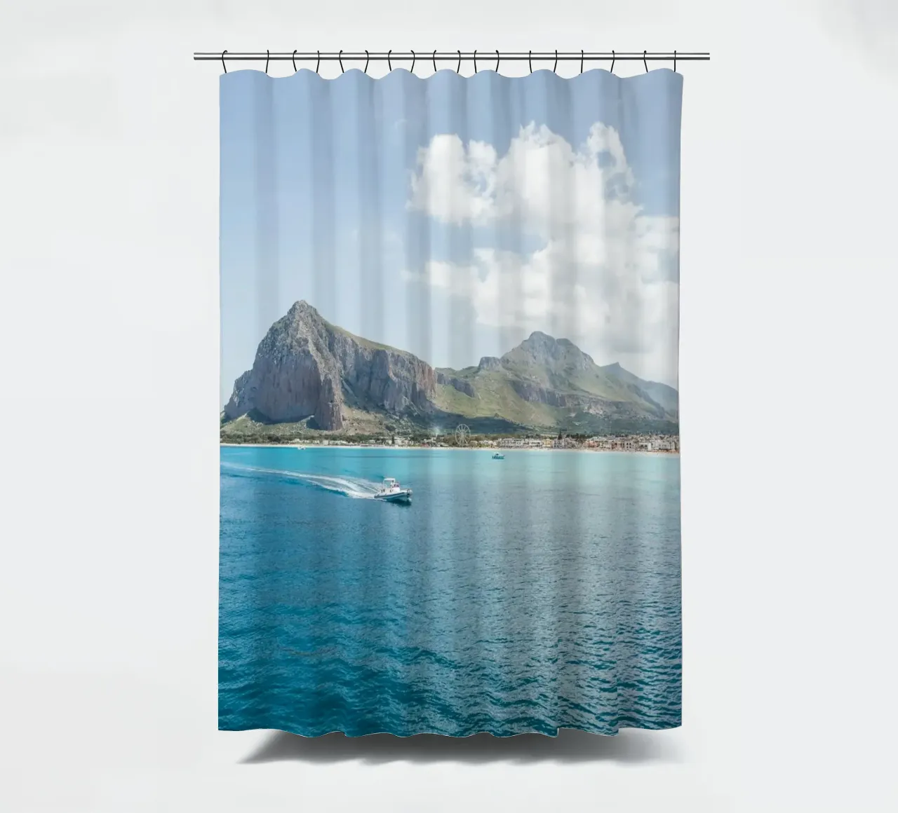 Sailing in Sicily tenda da doccia da photolovers