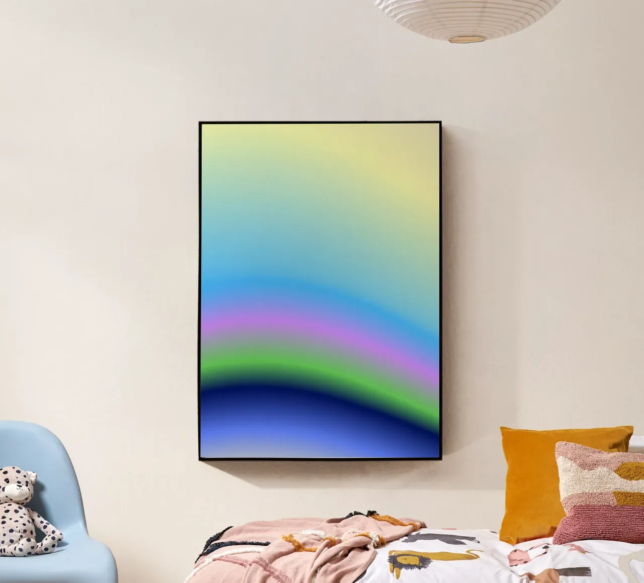 GORGEOUS LUCKY HYDRANGEA acrylic glass by ÂME LIBRE STUDIO