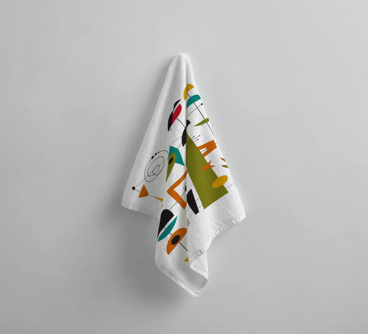 Mid Century Retro Glide 2 asciugamano da bagno da Dream Print Designs