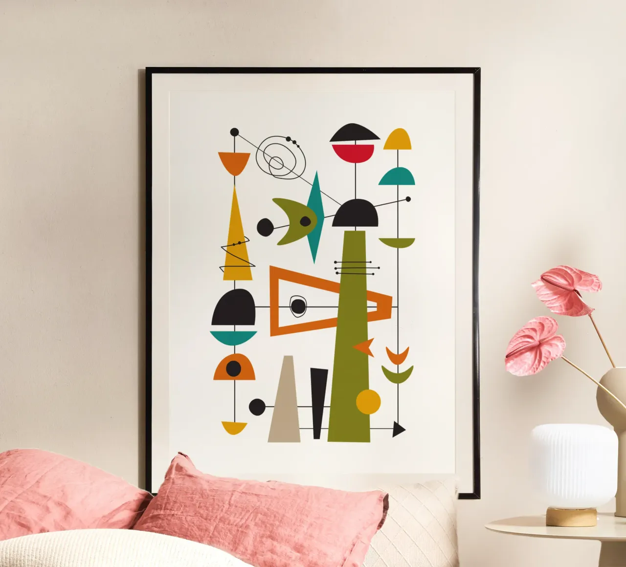 Mid Century Retro Glide 2 carta hahnemühle da Dream Print Designs