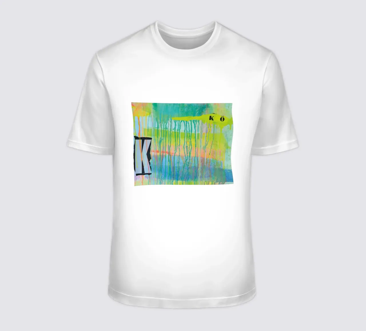 Shifting Colours No4 t-shirt da PeHa - ART