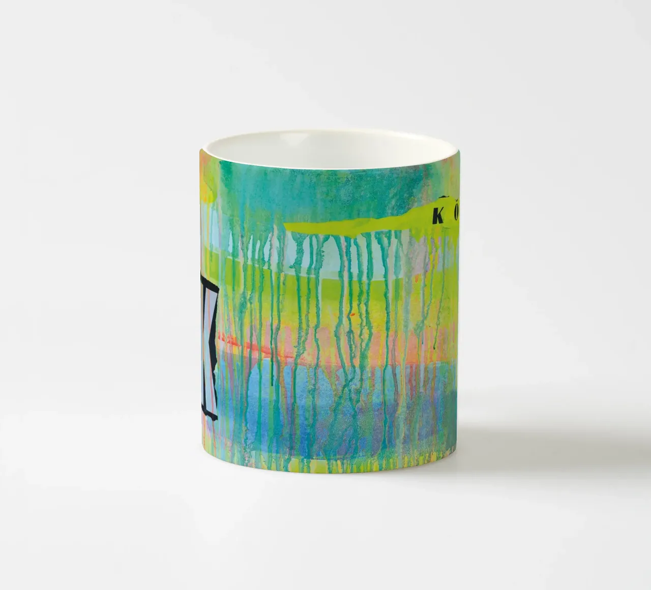 Shifting Colours No4 Keramik Tasse von PeHa - ART